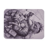 Santa Claus Magnet (Horizontal)