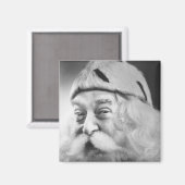 Santa Claus Magnet (Vorderseite/Rückseite)
