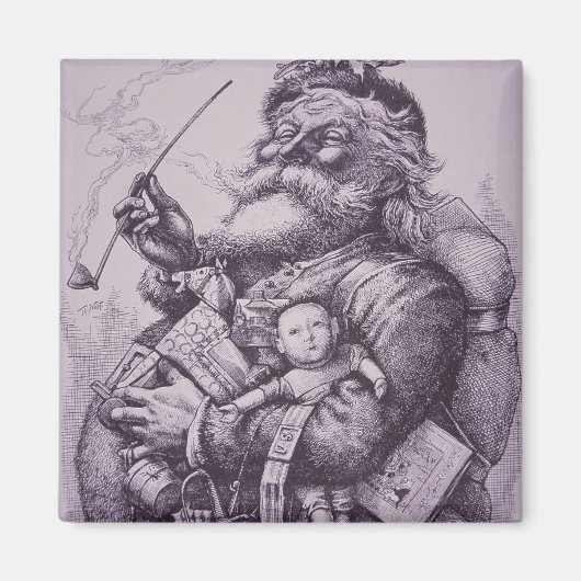 Santa Claus Magnet (Vorne)