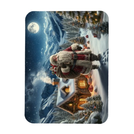 Santa Claus Magnet (Vertikal)