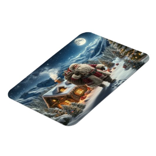 Santa Claus Magnet (Linke Seite)