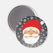 Santa Claus Magnet (Vorderseite/Rückseite)
