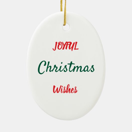 Santa Claus Making a List Ornament (Hinten)