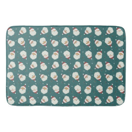 Santa Claus Merry Christmas Badematte