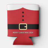 Santa Claus Merry Christmas Dosenkühler (Rückseite)