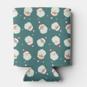 Santa Claus Merry Christmas Dosenkühler (Rückseite)