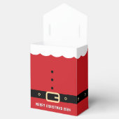 Santa Claus Merry Christmas Geschenkschachtel (Geöffnet)