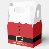 Santa Claus Merry Christmas Geschenkschachtel (Geöffnet)