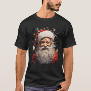 Santa Claus Merry Christmas Happy Sweatshirt T-Shirt