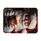 Santa Claus Merry Christmas Magnet (Horizontal)
