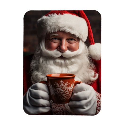 Santa Claus Merry Christmas Magnet (Vertikal)