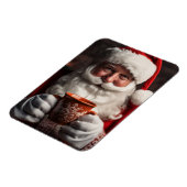 Santa Claus Merry Christmas Magnet (Linke Seite)