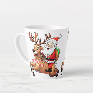 Santa Claus Merry Christmas Milchtasse
