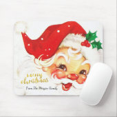 Santa Claus Merry Christmas Mousepad (Mit Mouse)