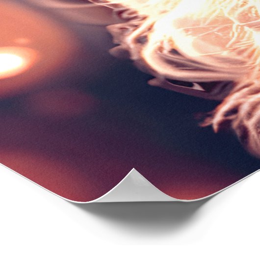 Santa Claus Merry Christmas Poster (Ecke)