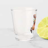 Santa Claus Merry Christmas Schnapsglas (Links)