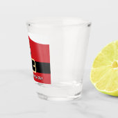 Santa Claus Merry Christmas Schnapsglas (Rechts)