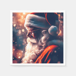 Santa Claus Merry Christmas Serviette