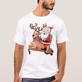 Santa Claus Merry Christmas T-Shirt