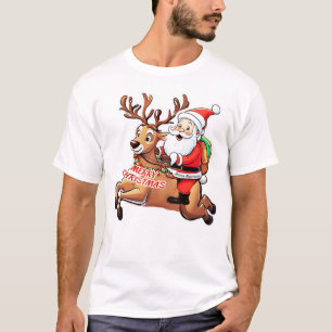Santa Claus Merry Christmas T-Shirt