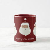 Santa Claus Merry Christmas Tasse (Zentrum)