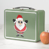 Santa Claus Metall Brotdose (Beispiel)
