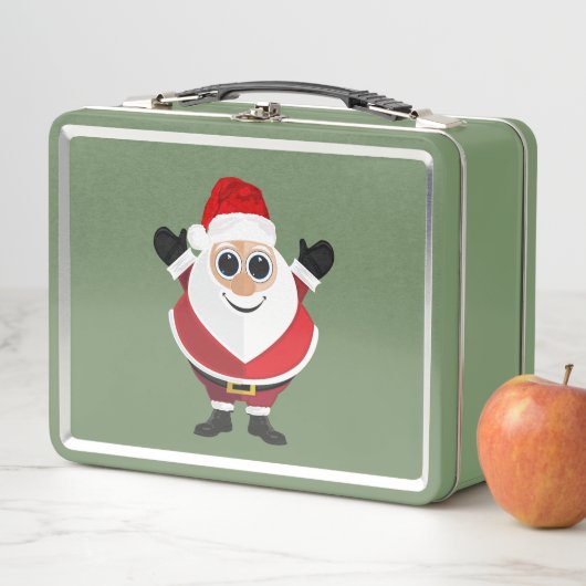 Santa Claus Metall Brotdose (Beispiel)