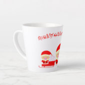 Santa Claus Milchtasse (Linke Ecke)