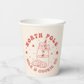 Santa Claus - Milk and Cookie Co. Pappbecher (Rückseite)