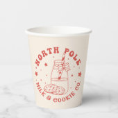 Santa Claus - Milk and Cookie Co. Pappbecher (Vorderseite)