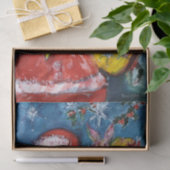 SANTA CLAUS MIT CHRISTMAS GIFTS SEIDENPAPIER (Geschenk)