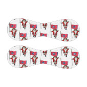 Santa Claus mit Flagge Baseball (Paneele)