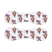 Santa Claus mit Flagge von Hawaii Baseball (Paneele)