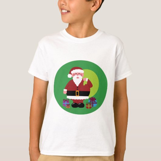 Santa Claus mit Prestige T - Shirt (Vorderseite)