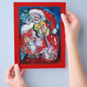 SANTA CLAUS MIT VIOLIN FLYER (Hand)