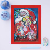 SANTA CLAUS MIT VIOLIN FLYER (Einzeln)