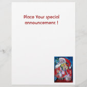 SANTA CLAUS MIT VIOLIN FLYER (Hinten)