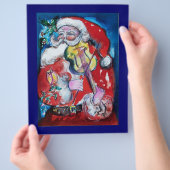 SANTA CLAUS MIT VIOLIN FLYER (Hand)