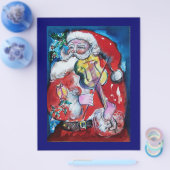 SANTA CLAUS MIT VIOLIN FLYER (Einzeln)
