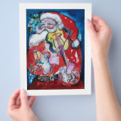 SANTA CLAUS MIT VIOLIN FLYER (Hand)