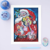 SANTA CLAUS MIT VIOLIN FLYER (Einzeln)