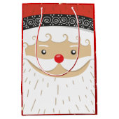 Santa Claus Mittlere Geschenktüte (Vorderseite)