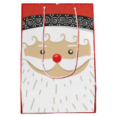 Santa Claus Mittlere Geschenktüte (Rückseite)