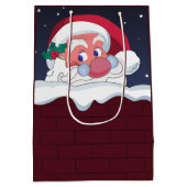 Santa Claus Mittlere Geschenktüte (Rückseite)
