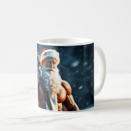 Santa Claus Monster Kaffeetasse (VorderseiteRechts)