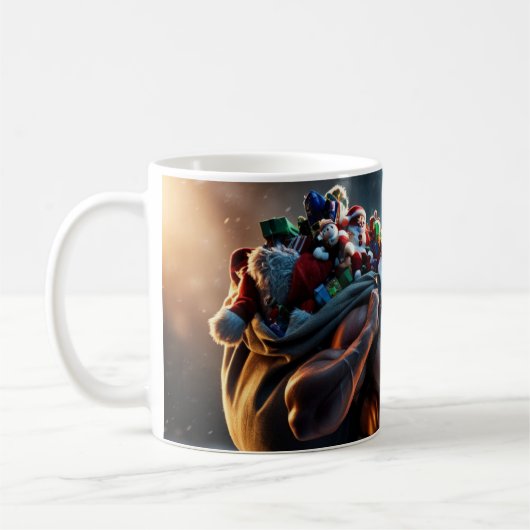 Santa Claus Monster Kaffeetasse (Links)