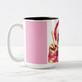 Santa Claus mug Zweifarbige Tasse (Links)