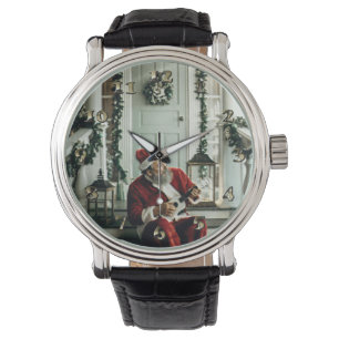 Santa Claus Musik Armbanduhr