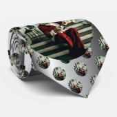 Santa Claus Musik Krawatte (Gerollt)
