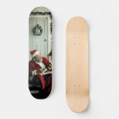 Santa Claus Musik Skateboard (Vorderseite)